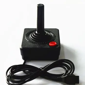Inovovaný 1,5 M Herný Ovládač ovládač Pre Atari 2600 hier rocker S 4-way Páku A Jednej Akcii Tlačidlo Retro Gamepad