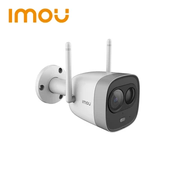 Dahua IMOU IPC-G26E NOVÉ Bullet Wifi Fotoaparát s LED pre Nočné Videnie H. 265 Dual-anténa Bezdrôtovej Kamery obojsmerná Hovoriť PIR Spomenúť Zistiť