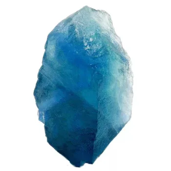 100g Prírodné suroviny Zelená modrá fluorite hrubý kameň prírodný kremenné kryštály minerálov energie kameň na liečenie