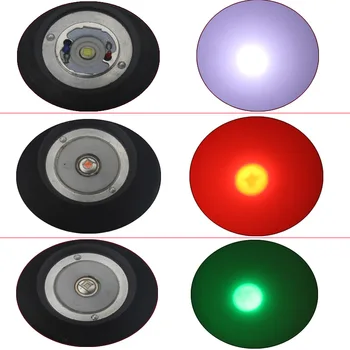 Anjoet C8 Taktická Baterka Zelené, Červené, Biele LED Svetlo XML-T6 2000 Lumenov 1 Režime Hliníkové Baterky lampy 18650 Lov, Rybolov